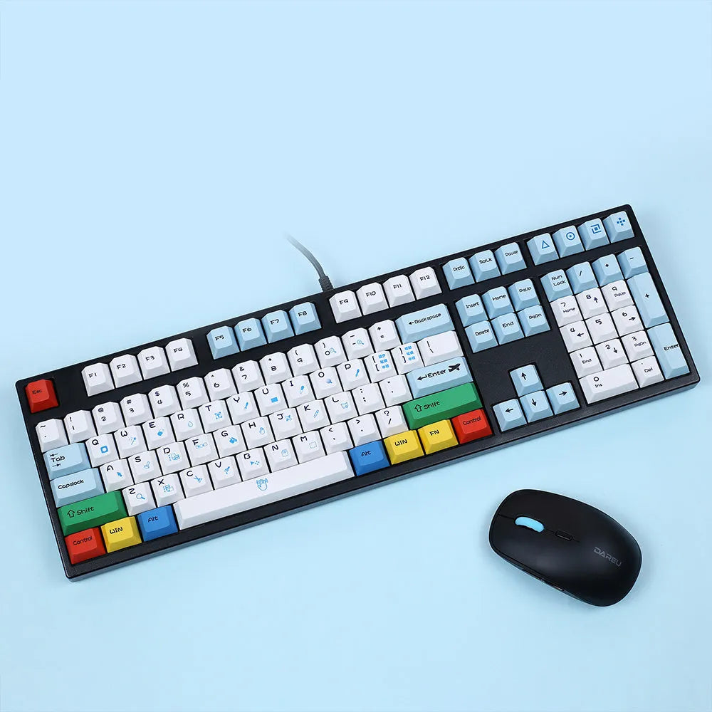 PlayStation theme DIY keycap set for mechanical keyboards with sublimation printing
