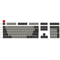 Jkdk PBT side engraved transparent Dolch keycap set for mechanical keyboards showing multiple layout options