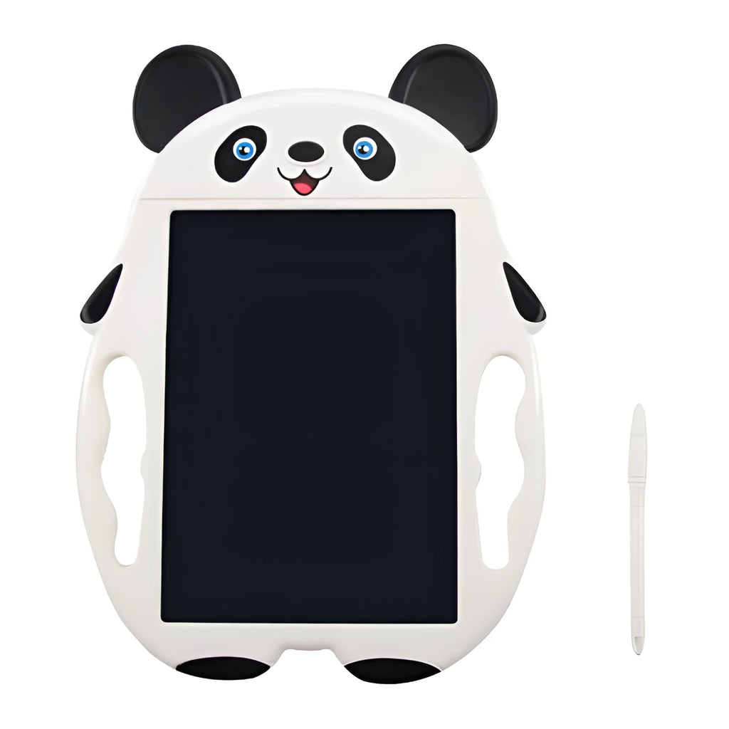LCD electronic drawing board with panda design featuring one-button erase function