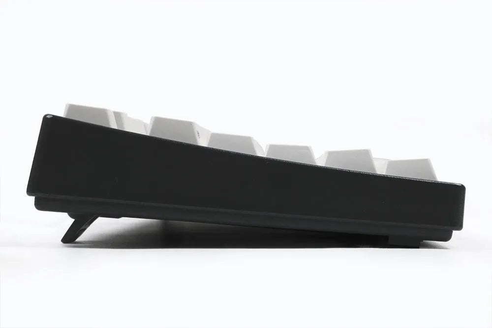 Black and white Japanese minimalist 104-key PBT thermal sublimation keycap set for mechanical keyboards