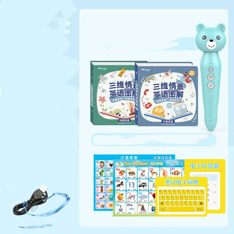 Little Oxford Chinese-English bilingual reading pen electronic learning device for children