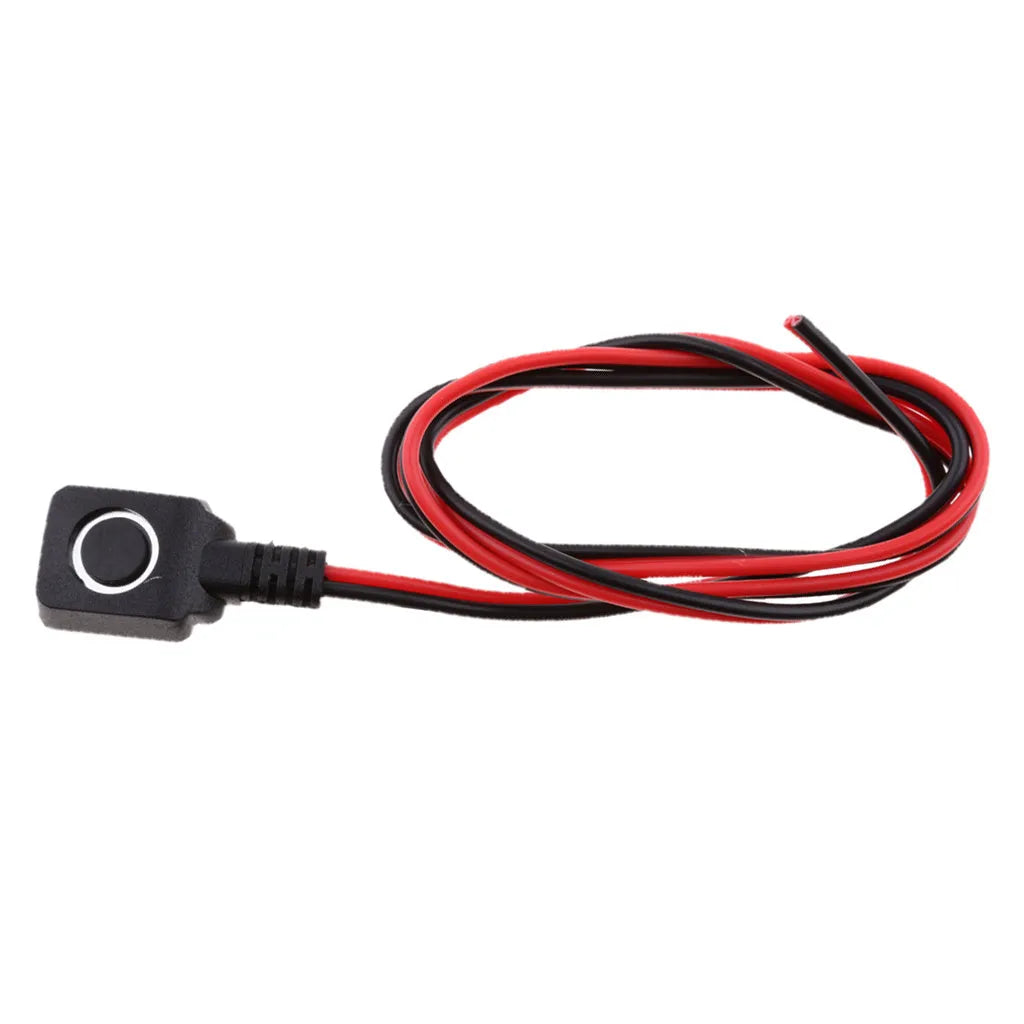 Niversal car alarm reset panic switch with red button and 50 cm cable