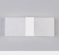 Rechargeable LED wall lamp with USB cable, 2000mAh battery, black right angle finish