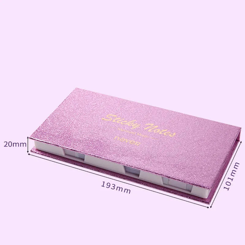 Purple Mermaid series memo pads set of 6 books with self-adhesive 100g double-adhesive paper in various sizes and styles