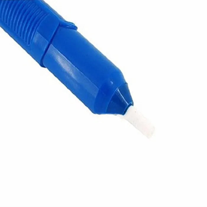 Manual solder sucker tin pump for electronics desoldering in gold, silver or blue colour