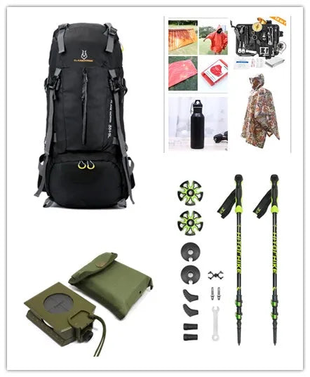 K4074 multi-function slope gauge in army green with foldable metal cover and luminous dial