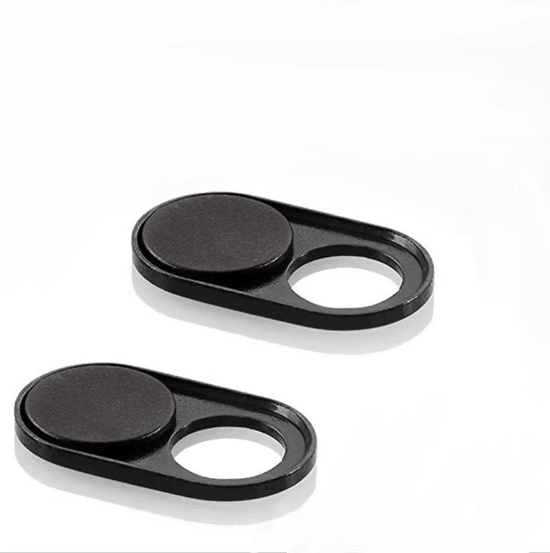 Camera privacy protection cover slide for mobile phone and computer webcam plastic oval shape