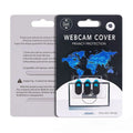 Camera privacy protection cover slide for mobile phone and computer webcam plastic oval shape