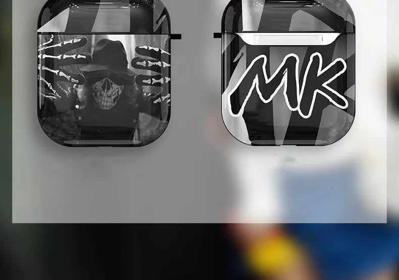 Custom anime design AirPods protective cover for Apple AirPods 1 and 2 generation models