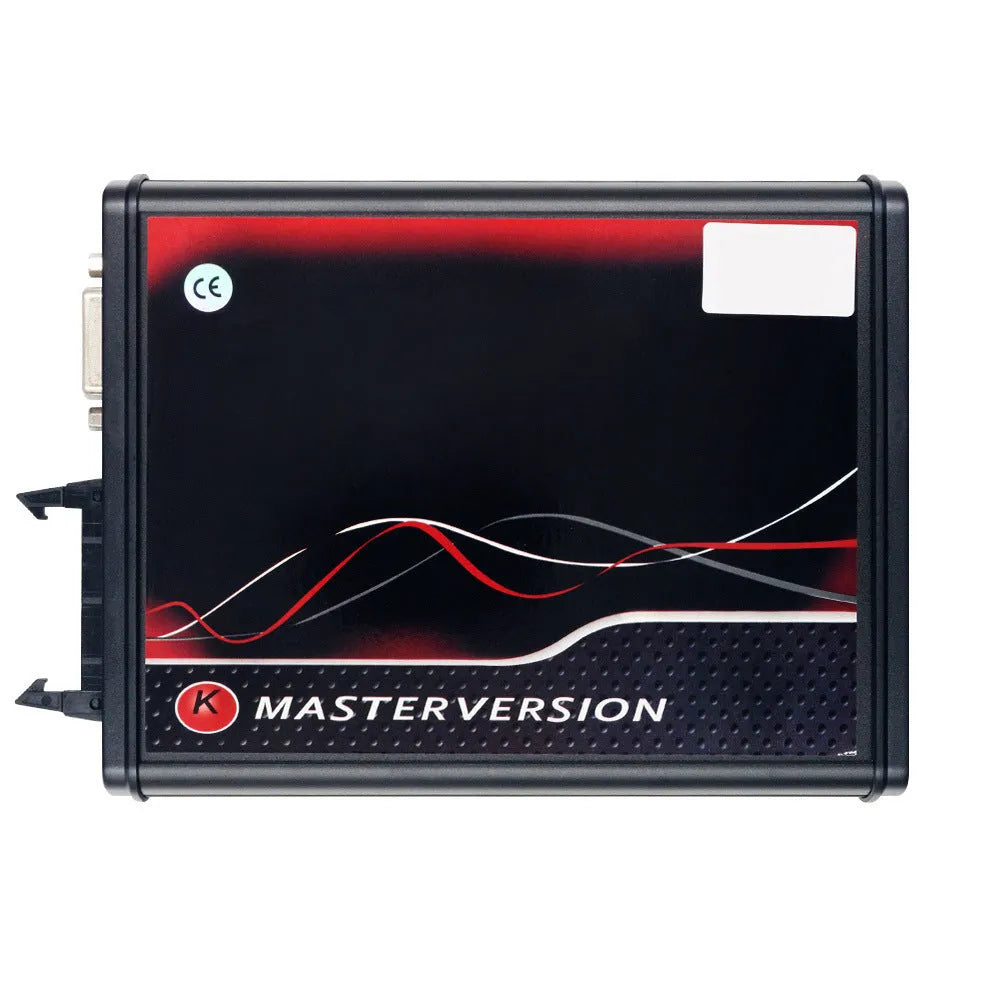 Black KESS V2 car computer diagnostic flashing tool with brush writing tool set