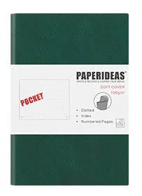 A6 imitation leather notebook with acid-free paper, 102x148 mm, in multiple colour options