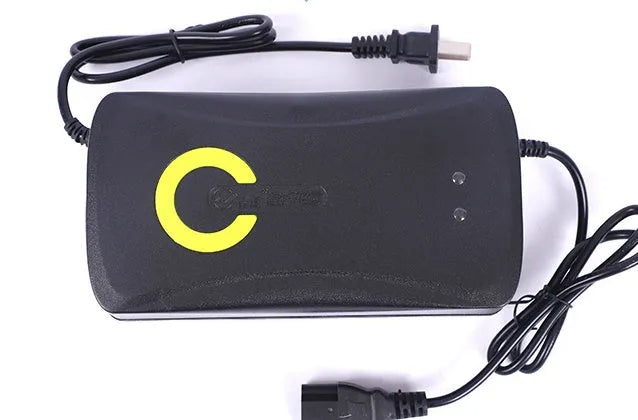 72V 20Ah lead-acid battery charger with pulse repair and automatic power-off, alloy shell, black, 192x98x66mm