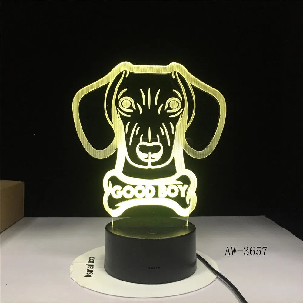 A colourful gradient remote control touch LED table lamp with acrylic shade on a black ABS base.