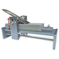 Fixed angle sharpening tool made from aluminium alloy and stainless steel for woodworking chisels and knives.