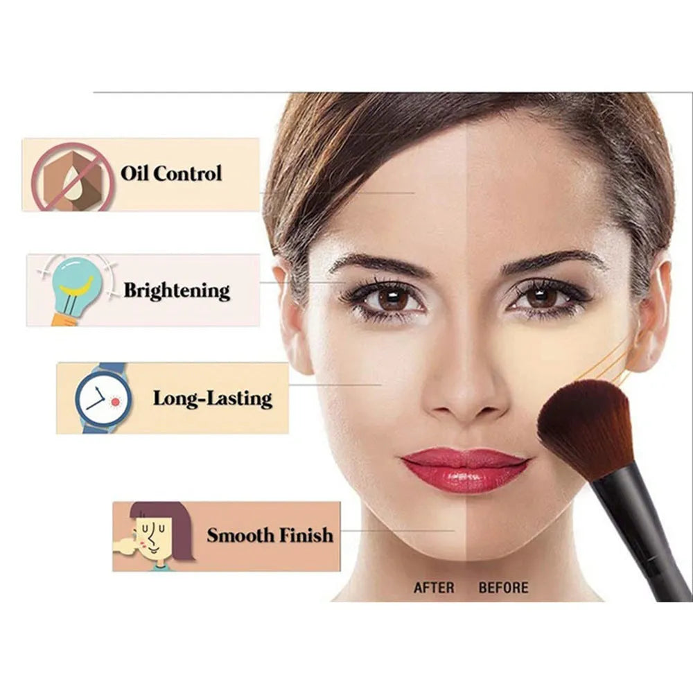 Banana loose setting powder 30g for oil control and matte makeup finish, suitable for all skin types