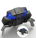 PS4 gamepad back button attachment with 3-metre black cable connected to a PS4 controller