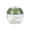Ring-pull garlic puller chopper for vegetables, multi colour options, manual kitchen tool
