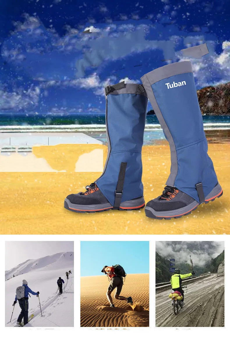 Tuban desert sand snow cover shoes for mountaineering and hiking with one-size fit