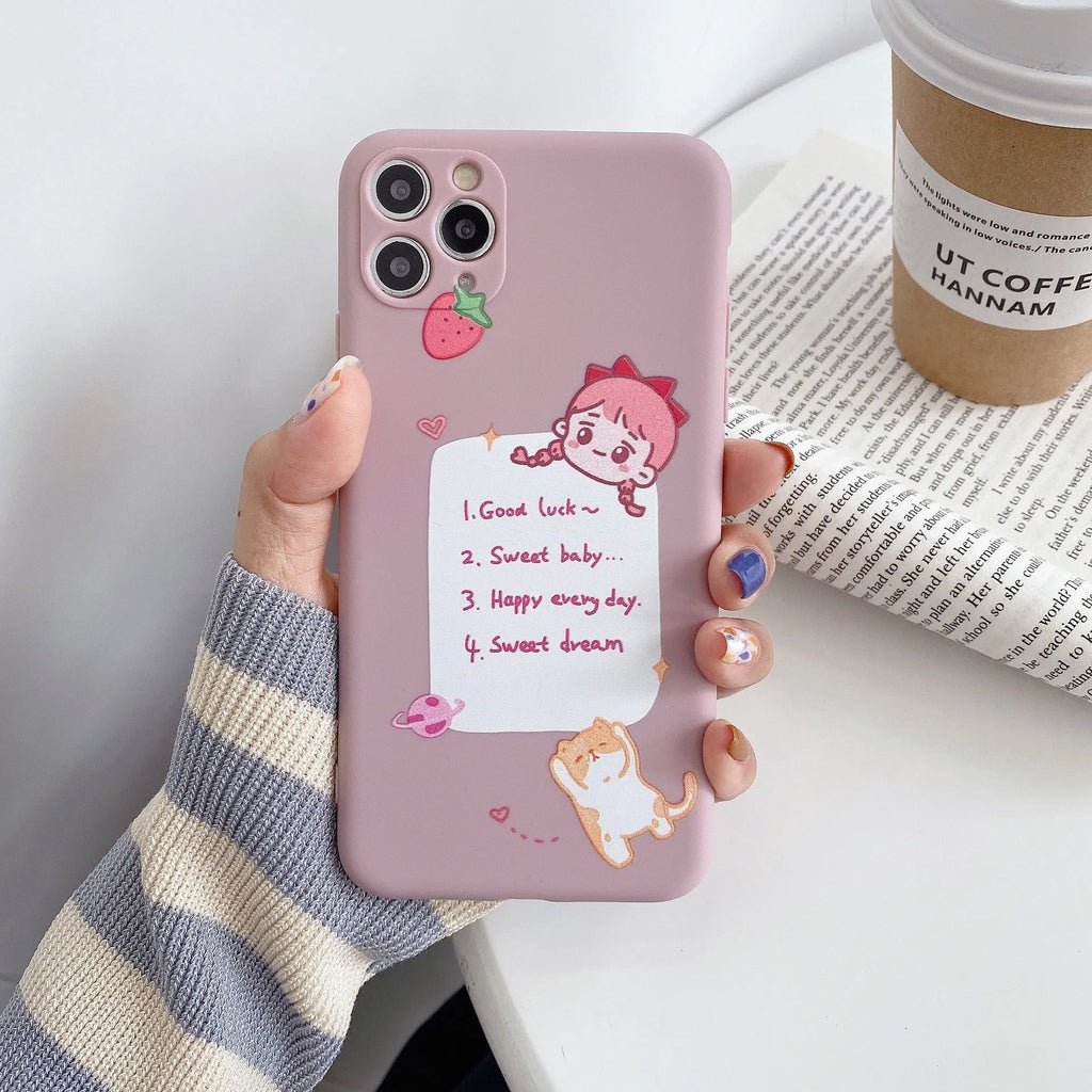 Blue TPU soft shell iPhone case with printed dinosaur cartoon design for iPhone 12 and compatible models