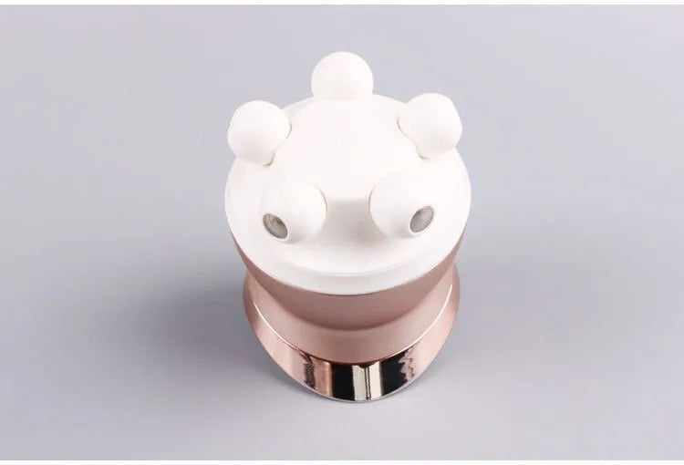 Five-in-one rechargeable ladies shaver and plucker in white, ABS body, whole body washing, 0.9KG