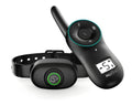 Rechargeable remote dog training collar with waterproof black or orange receiver
