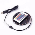 Bluetooth LED strip with infrared remote control for TV background lighting, 30 LED per metre, 5V dimmable
