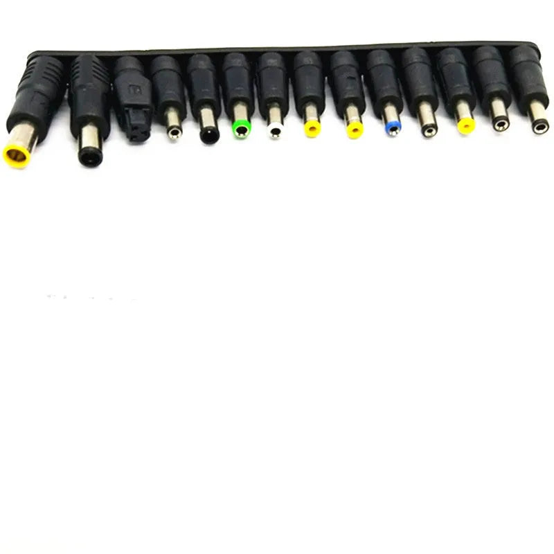 28-piece universal laptop DC adapter connector plug set for power supply repair and replacement
