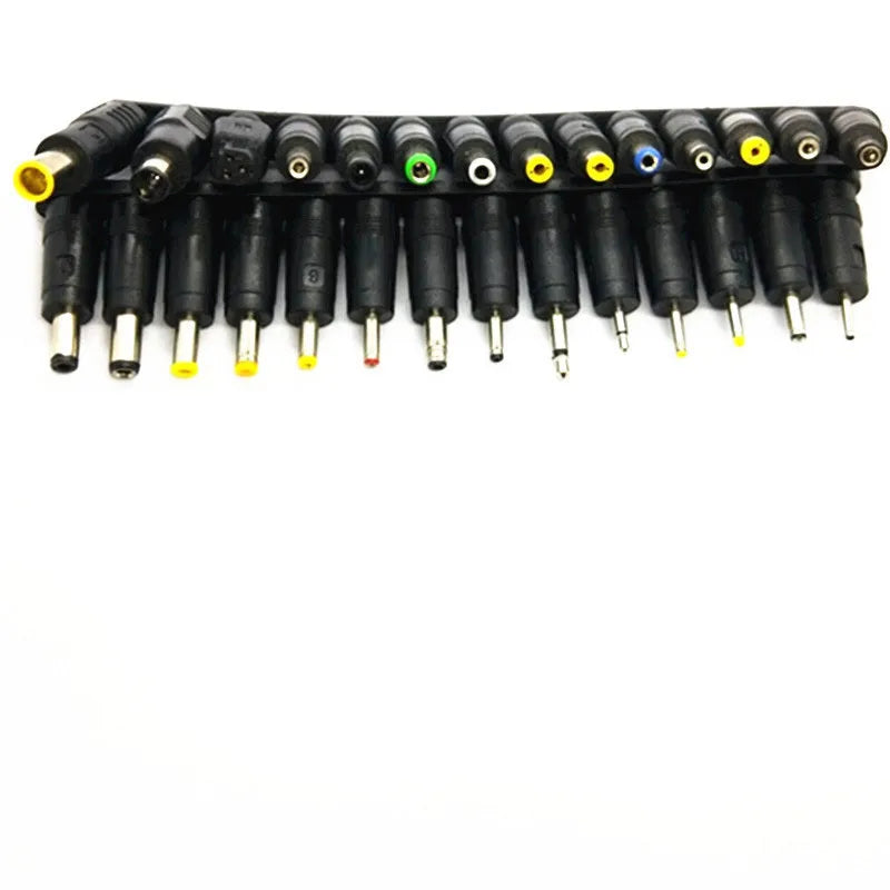 28-piece universal laptop DC adapter connector plug set for power supply repair and replacement
