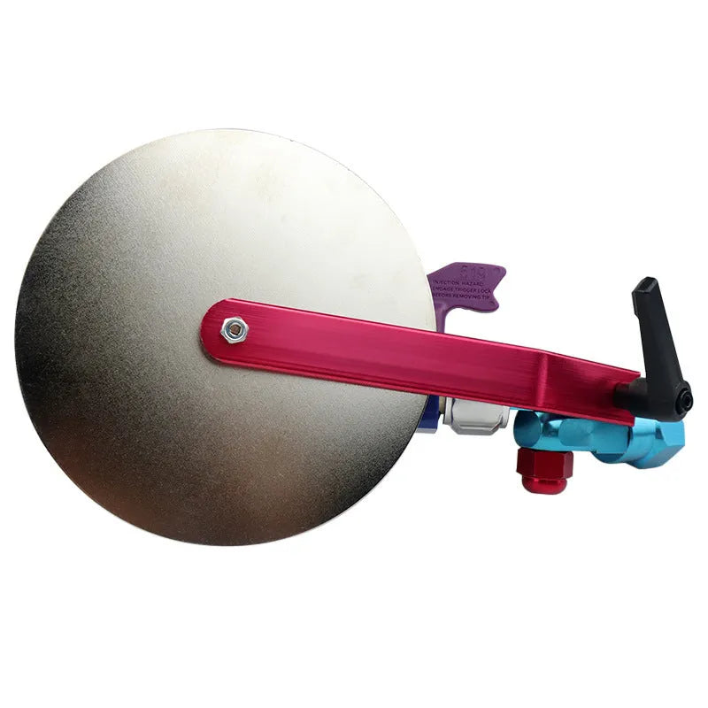 Aluminium alloy airless sprayer anti-splash colour separation baffle accessory