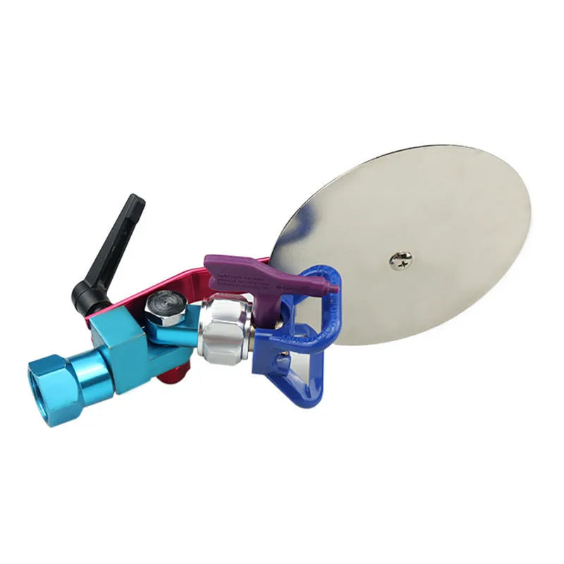 Aluminium alloy airless sprayer anti-splash colour separation baffle accessory