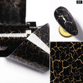 Multicolor marble starry sky transfer paper nail stickers on starry sky paper, 10g net content, style options A and B