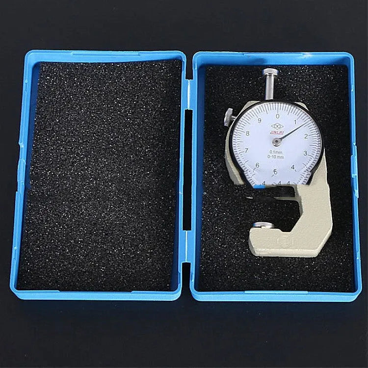 Digital thickness gauge with display for measuring steel tubes, film, and cloth materials from 0-20mm