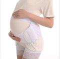 Adjustable maternity support belt with Velcro closure in elastic material for pregnancy abdominal support