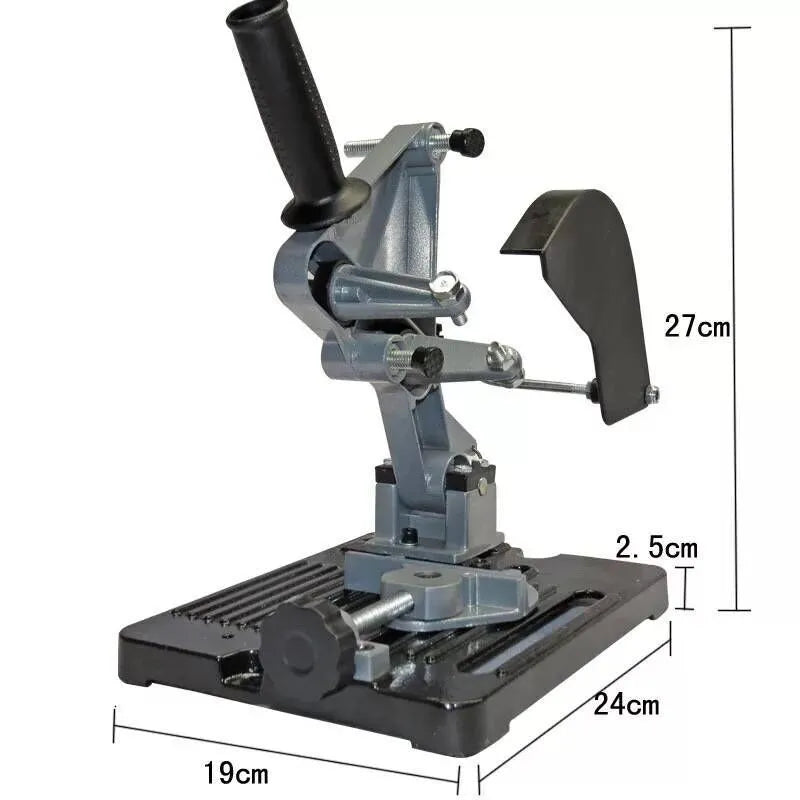 Alloy angle grinder bracket with 125mm length for industrial grinding applications
