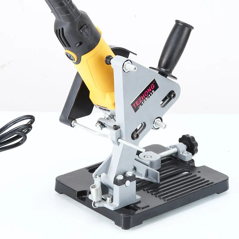 Alloy angle grinder bracket with 125mm length for industrial grinding applications