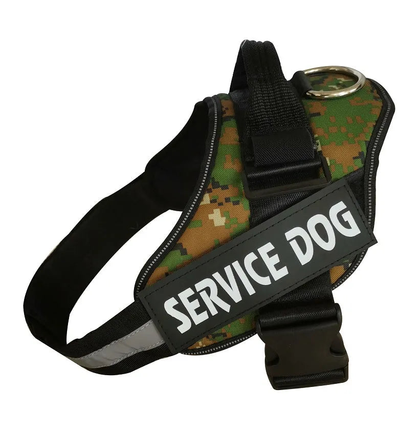 Adjustable reflective no-pull dog harness in multiple colours with chest strap design for small medium large breeds