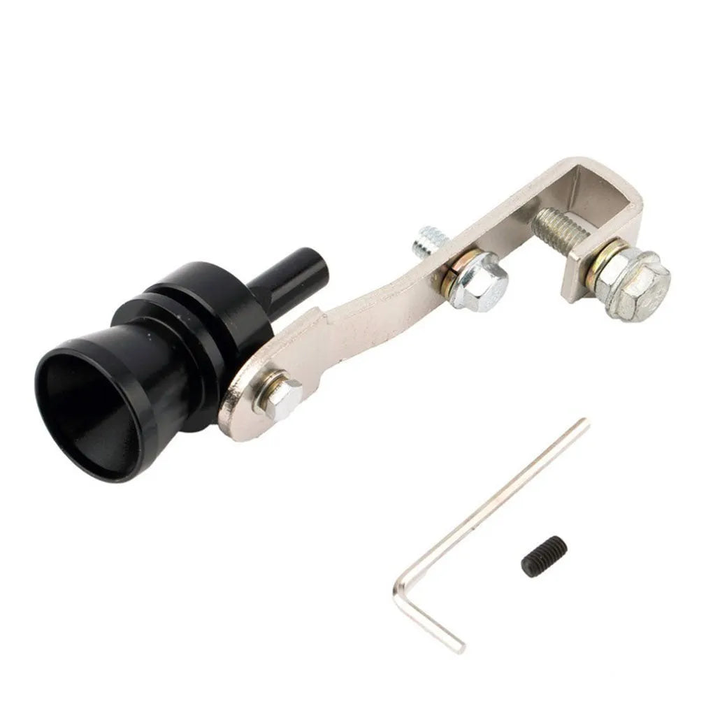 Colour Turbo Whistle Exhaust Pipe aluminium alloy 28mm for GM modified in Gold L size
