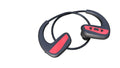 Suomijia SM608 black swimming headset with head-mounted design and dual stereo earbuds