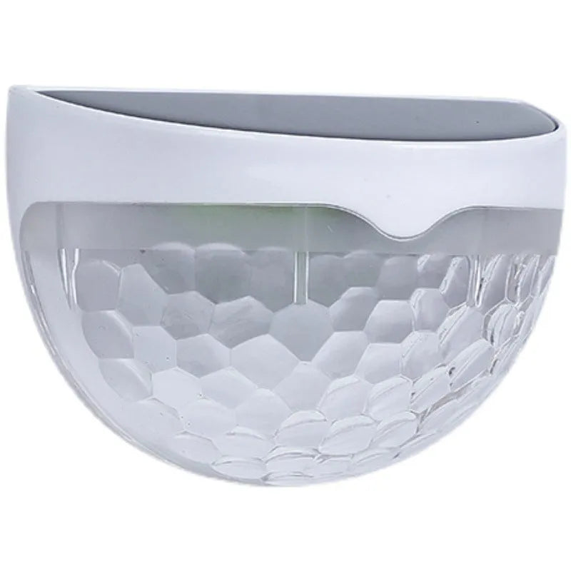 Solar light and shadow wall lamp outdoor garden decoration stair light warm light option