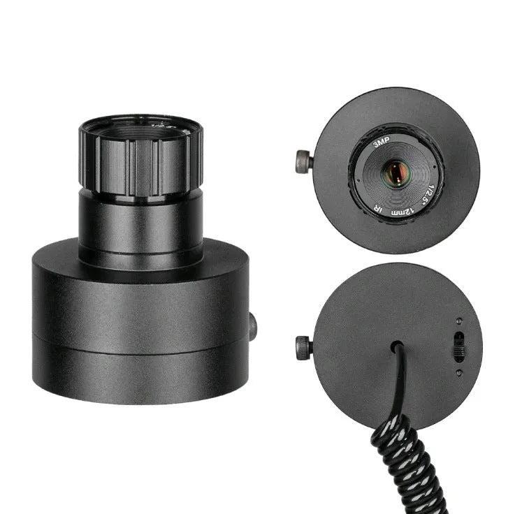 Digital night vision goggles with 5-inch LCD display and laser infrared technology