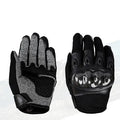 Tactical gloves with carbon fibre full-finger stab-resistant protection in solid colour, sizes M L XL