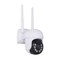 White wireless spherical surveillance camera with 3.6mm lens and 1080p resolution for home NVR system