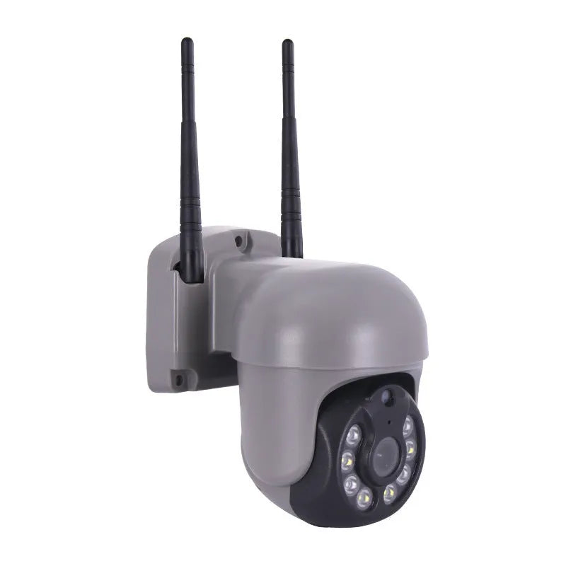 White wireless spherical surveillance camera with 3.6mm lens and 1080p resolution for home NVR system