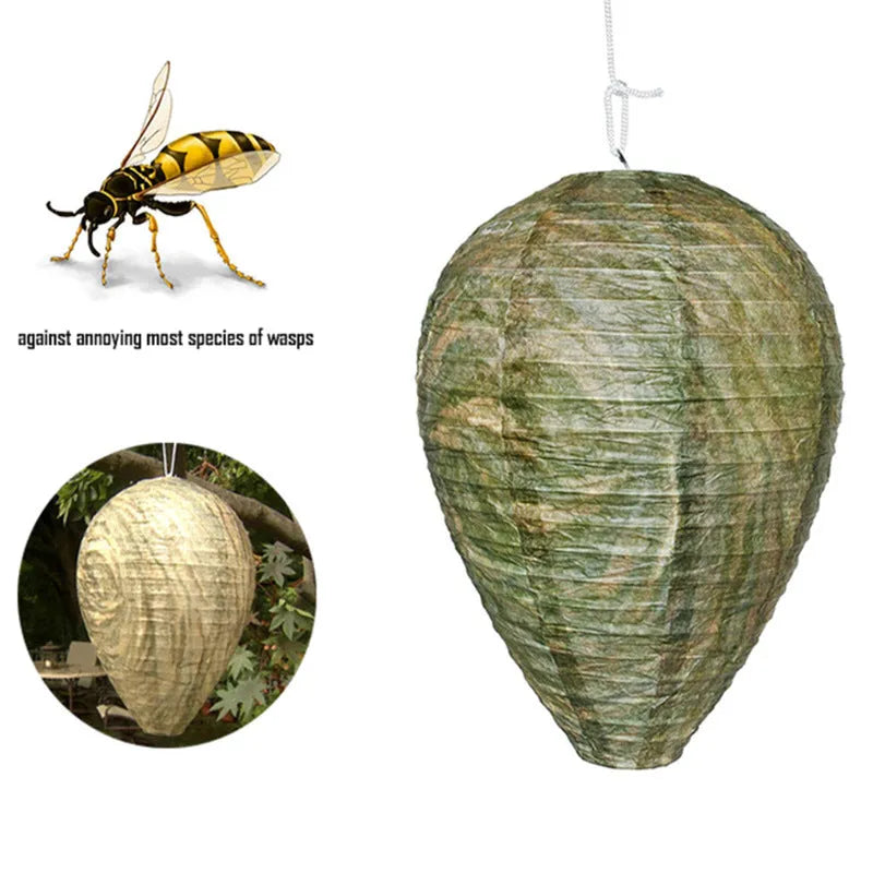 A collapsible paper and wire beehive lantern measuring 22 by 28 centimetres in a photo colour finish.