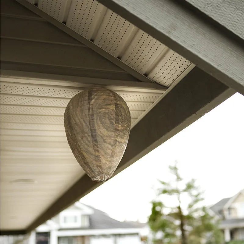 A collapsible paper and wire beehive lantern measuring 22 by 28 centimetres in a photo colour finish.