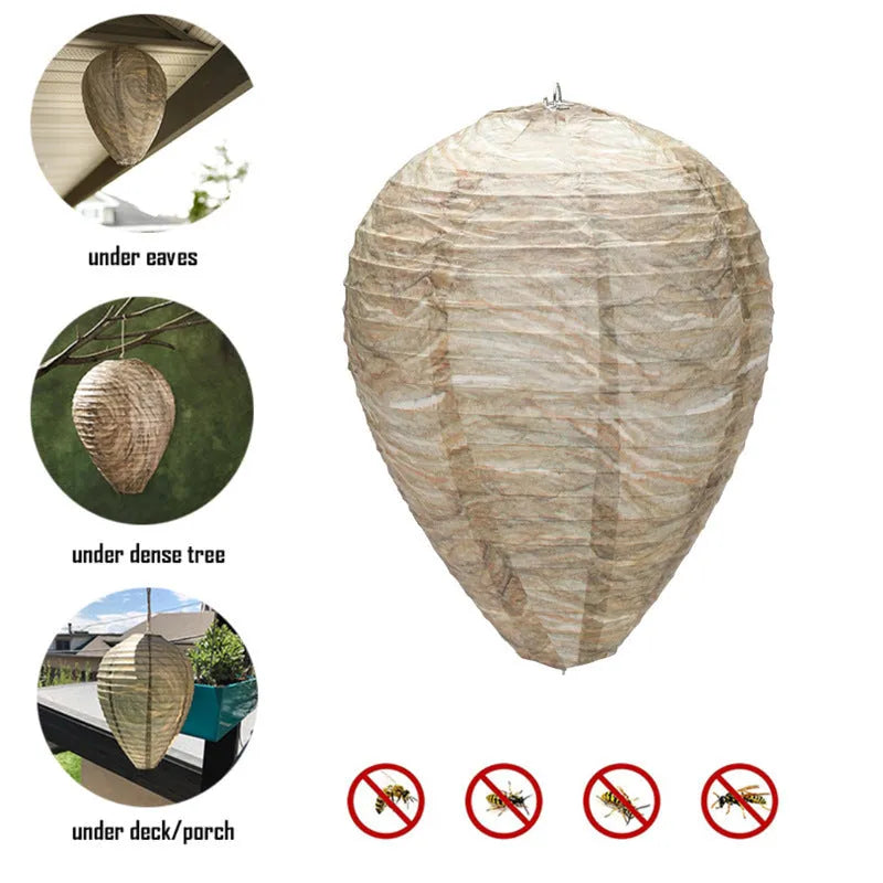 A collapsible paper and wire beehive lantern measuring 22 by 28 centimetres in a photo colour finish.