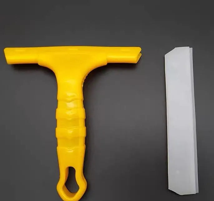 Red double-layer silicone car film wiper scraper for glass cleaning and film application
