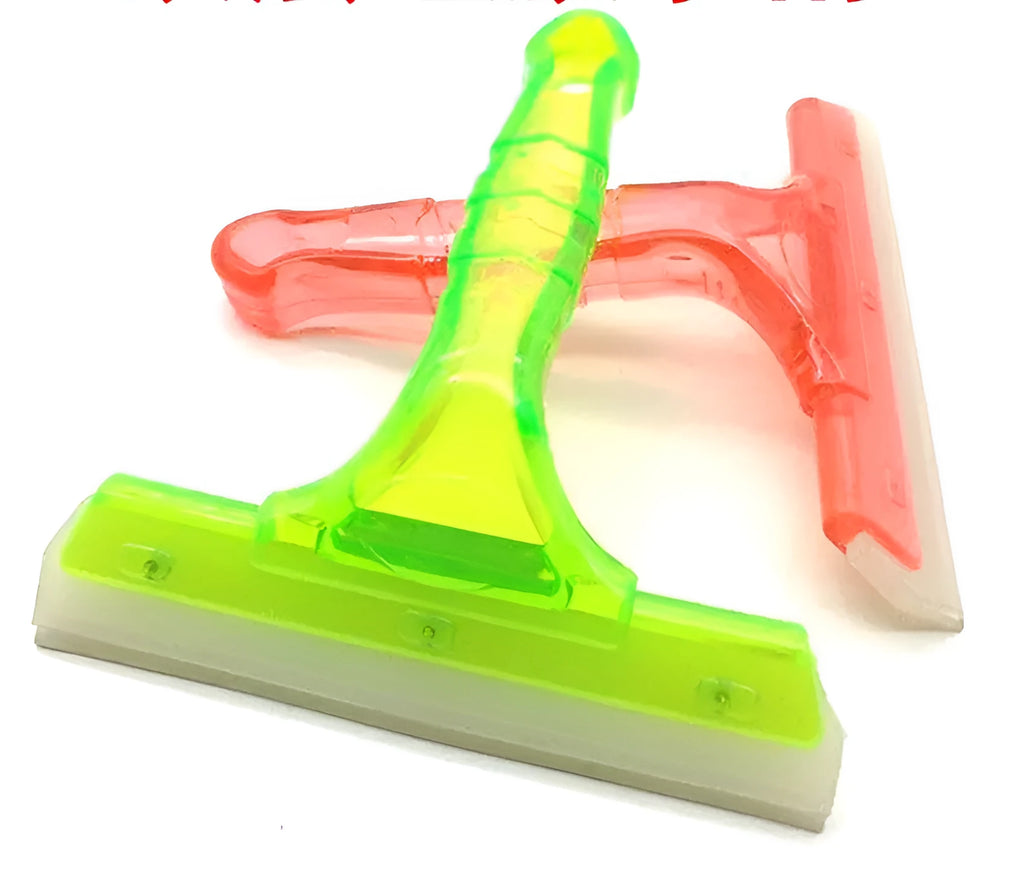 Red double-layer silicone car film wiper scraper for glass cleaning and film application
