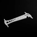 Risk stainless steel 3-in-1 chain checker for bike chain wear measurement with go/no-go indicator and chain hook