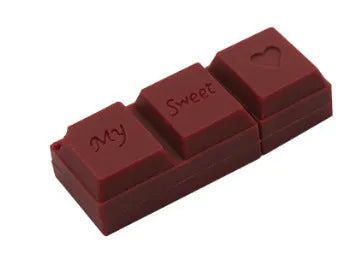 Cartoon PVC chocolate USB flash drive simulation dove chocolate design with M-shaped popsicle colour